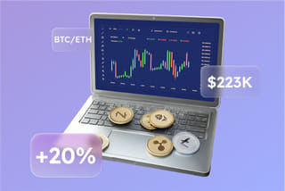 Technology visualization of an AI automated trading system on Baron Vaultholm